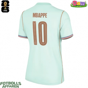 Frankrike Kylian Mbappe #10 Bortatröja Kvinnor VM 2026 Kortärmad